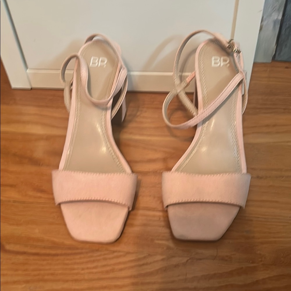 BP Women's Blush Strappy Heels